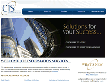 Tablet Screenshot of cisinfo.net